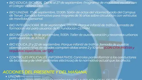 Programa de la Semana Europea de la Movilidad SEMANA EUROPEA DE LA MOVILIDAD