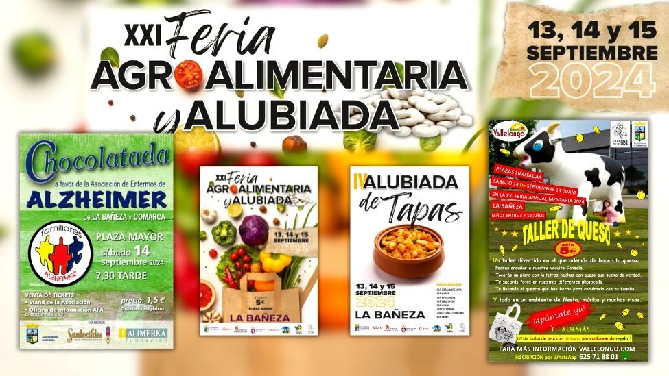 La feria agroalimentaria de La Bañeza, de este fin de semana, es, según su alcalde, "la feria de las ferias" La feria agroalimentaria de La Bañeza, de este fin de semana, es, según su alcalde, "la feria de las ferias"