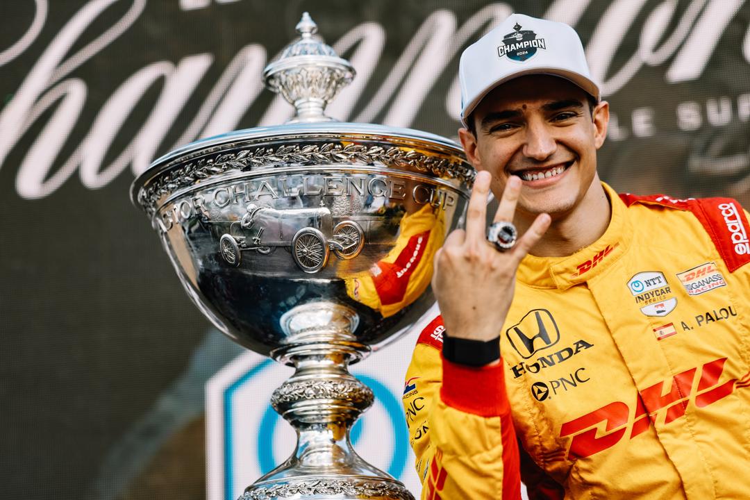 Palou hace historia y gana su tercer título de IndyCar Palou hace historia y gana su tercer título de IndyCar