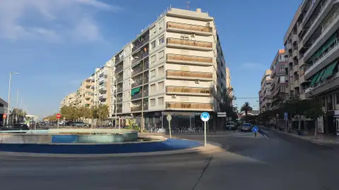 Un edificio en Santa Pola. Un edificio en Santa Pola.