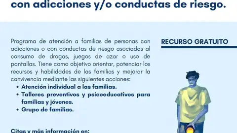 Las familias de Teruel tendrán orientación gratuita contra las adicciones SERVICIO ORIENTACION PSICOLOGICA