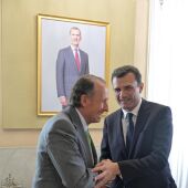 Bruno García y José María Román