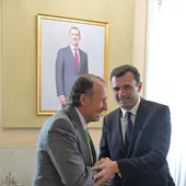 Bruno García y José María Román Bruno García y José María Román