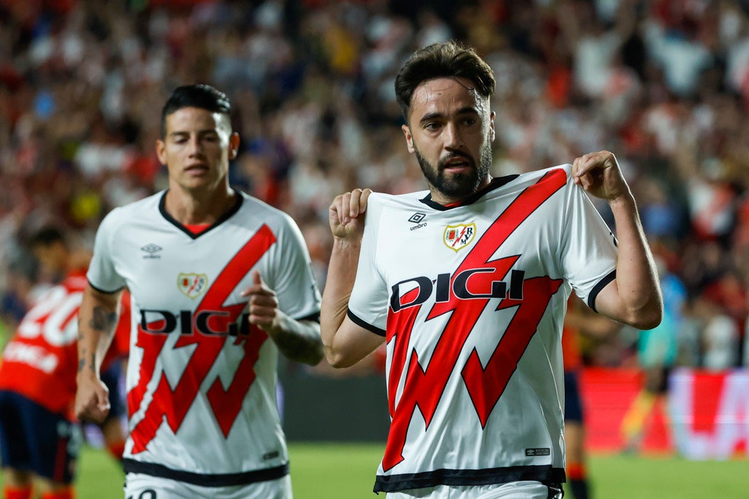 El Rayo remonta en el estreno de James El Rayo remonta en el estreno de James