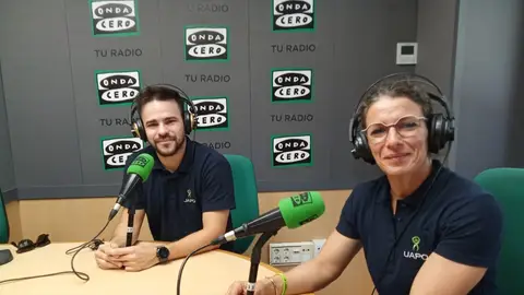 Sandra Hutchings y Luis Deltell Sandra Hutchings y Luis Deltell