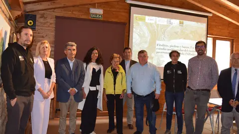 Galletas Gullón renueva su compromiso con la protección del patrimonio y la biodiversidad del Geoparque Las Loras .