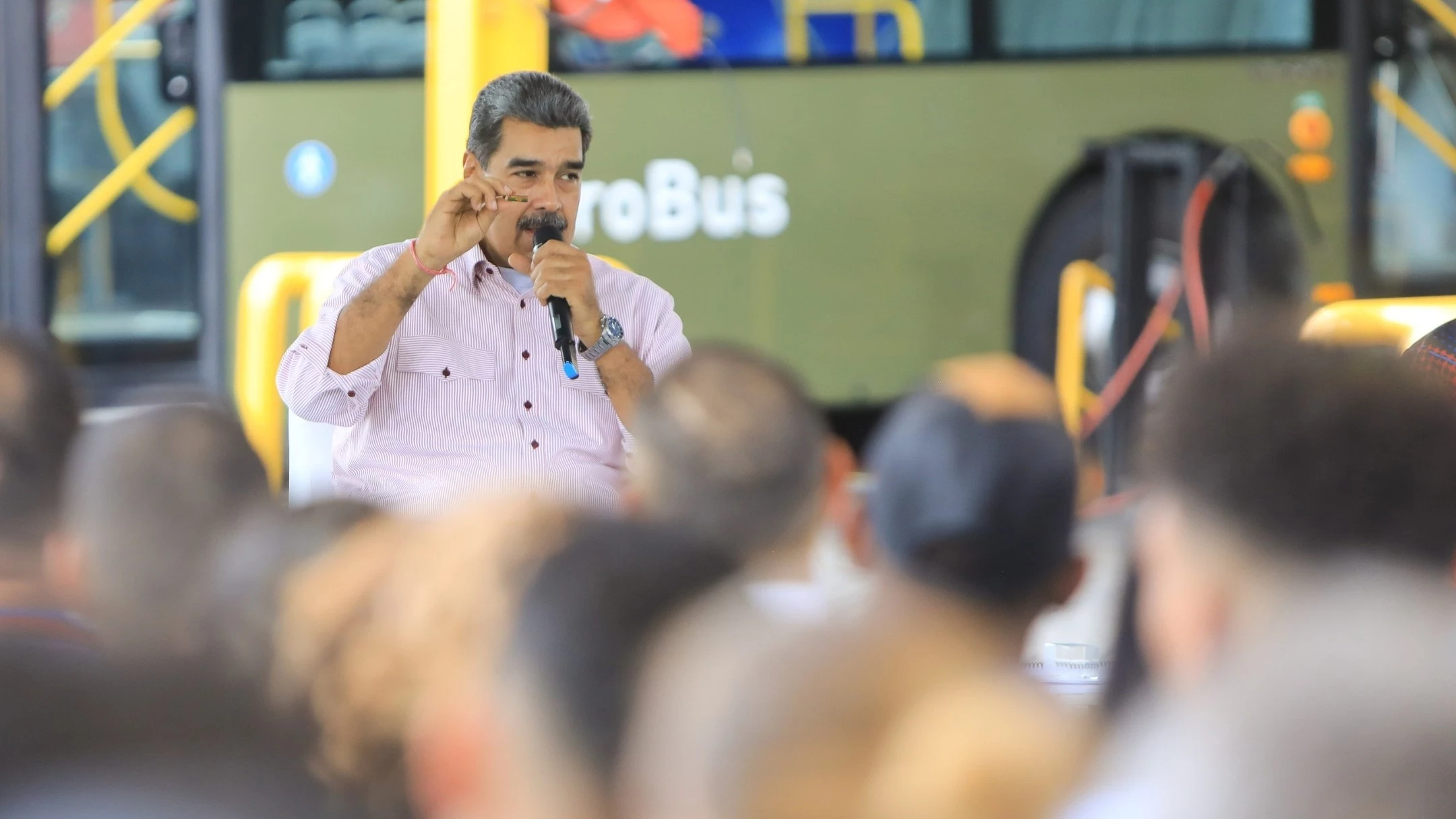 Nicol&aacute;s Maduro, presidente de Venezuela 