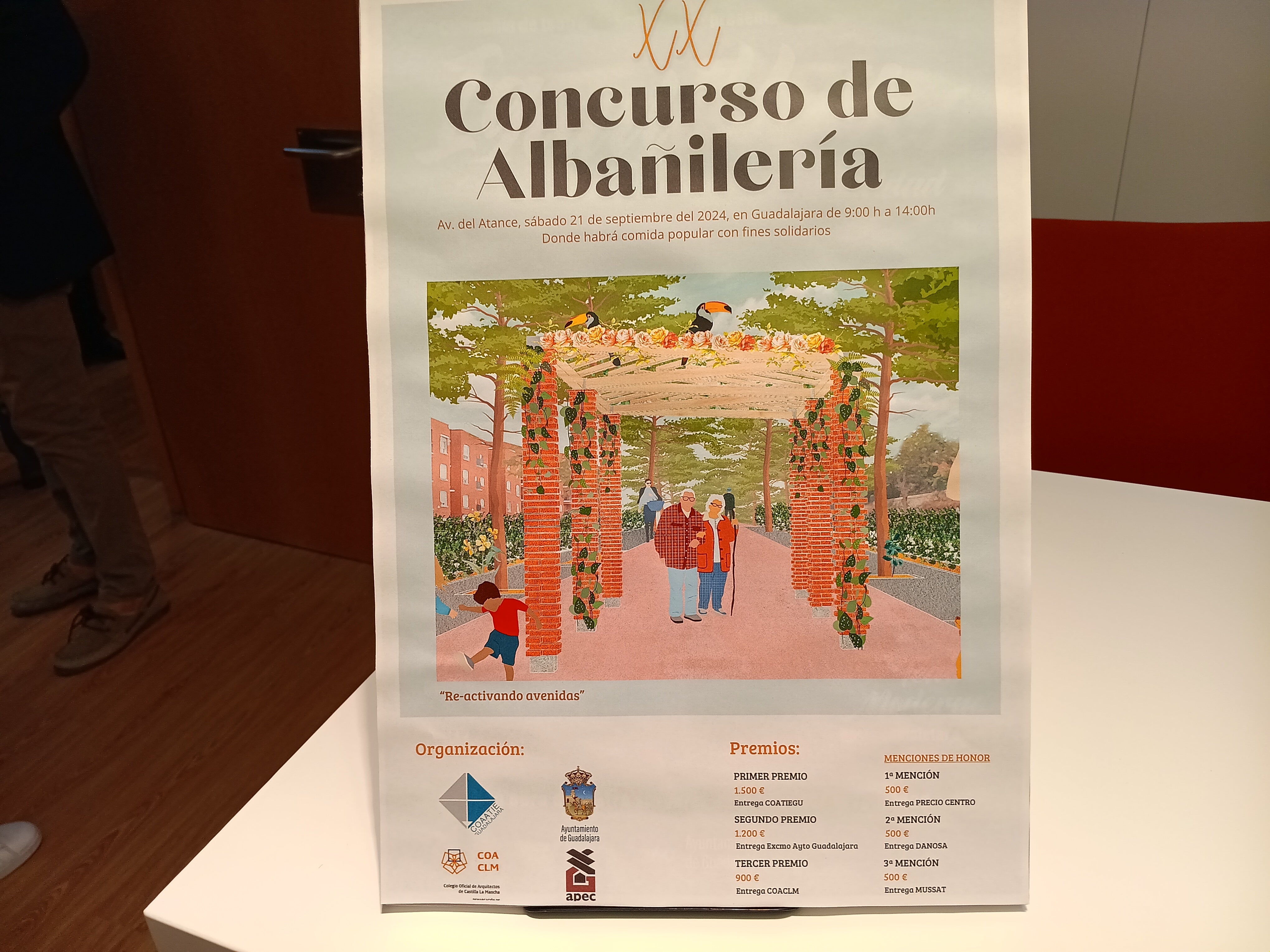 Una pérgola en Aguas Vivas Una pérgola en Aguas Vivas