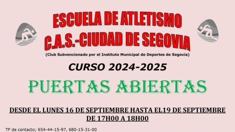 Atletismo Segovia