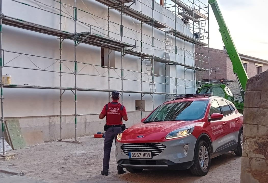 Fallece un hombre de 42 años en un accidente laboral en Lumbier Fallece un hombre de 42 años en un accidente laboral en Lumbier