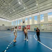 Finestrat concluye los trabajos para sustituir la luminaria actual por luces LED en el pabellón de deportes municipal Finestrat concluye los trabajos para sustituir la luminaria actual por luces LED en el pabellón de deportes municipal