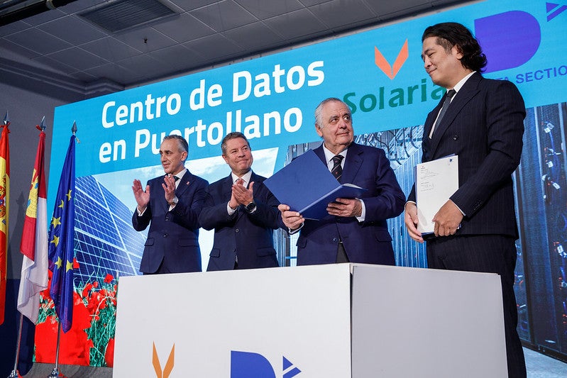Solaria y Datasection se conjuran ante Page para convertir a Puertollano en eje de la IA "con fama en todo el mundo" Solaria y Datasection se conjuran ante Page para convertir a Puertollano en eje de la IA "con fama en todo el mundo"