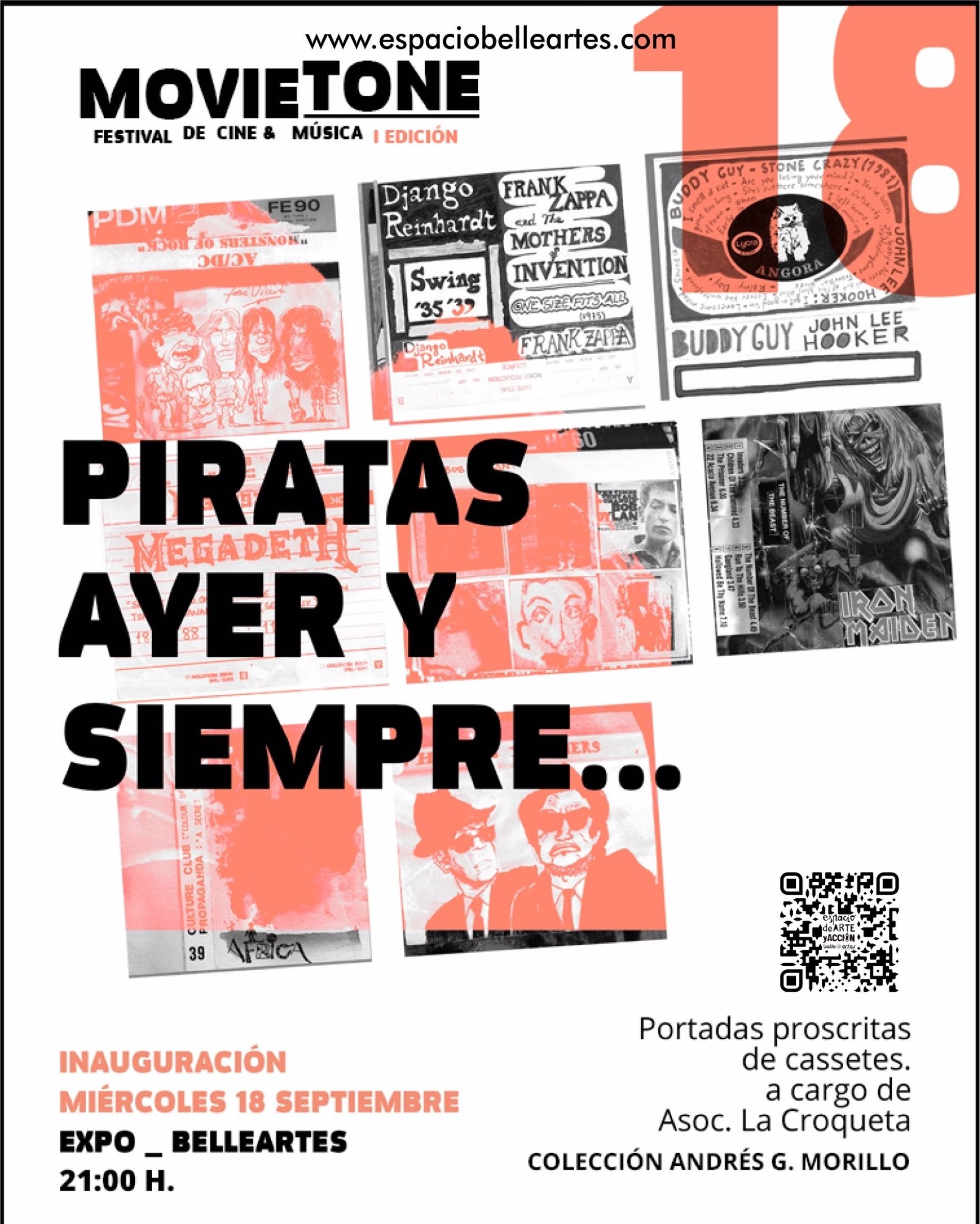 El espacio Belleartes de Cáceres expondrá los diseños de carátulas de cassetes piratas de Andrés G. Morillo El espacio Belleartes de Cáceres expondrá los diseños de carátulas de cassetes piratas de Andrés G. Morillo