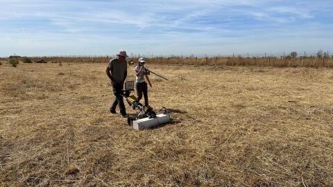 Arque&oacute;logos utilizan el georradar para buscar la necr&oacute;polis de Primitiva Complutum