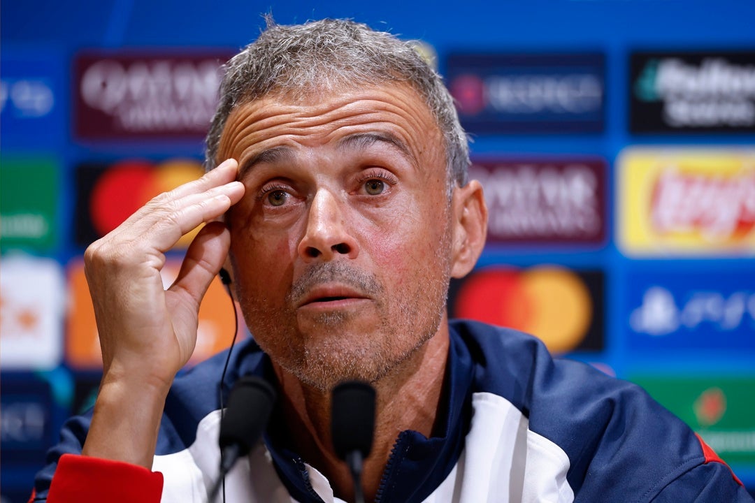 Luis Enrique: "Soy un gran fan de Míchel" Luis Enrique: "Soy un gran fan de Míchel"