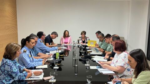 Reuni&oacute;n de la junta de seguridad para las fiestas de Almassora. 