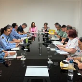 Reunión de la junta de seguridad para las fiestas de Almassora. Reunión de la junta de seguridad para las fiestas de Almassora.