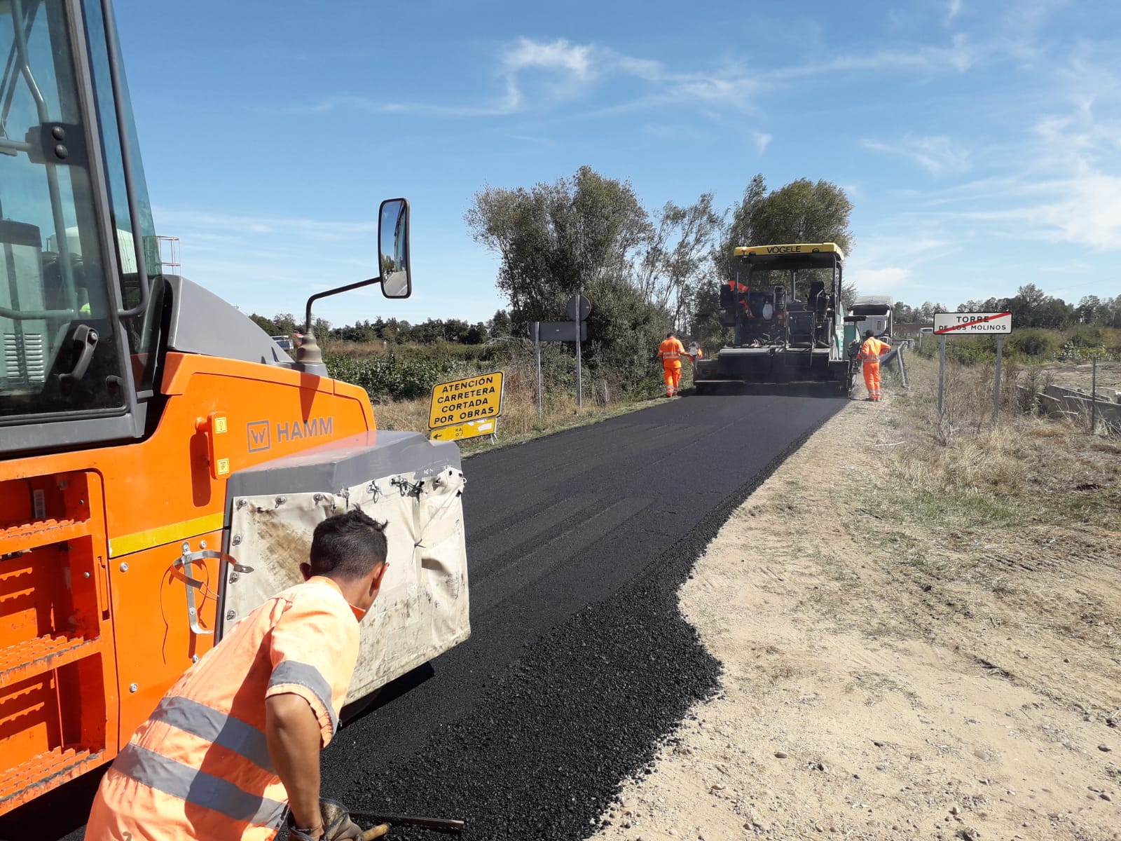 Comienzan las obras de mejora de la carretera PP-9641 Carrión de los Condes por Torre de los Molinos a la P-963 Comienzan las obras de mejora de la carretera PP-9641 Carrión de los Condes por Torre de los Molinos a la P-963