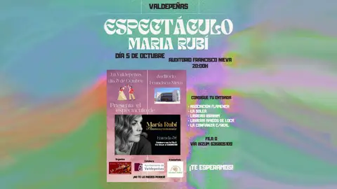 Concierto de María Rubí a beneficio de Hugo-AME Concierto de María Rubí a beneficio de Hugo-AME