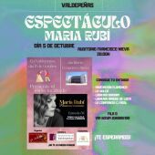 Concierto de María Rubí a beneficio de Hugo-AME