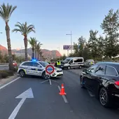 Control de la Policía Local de Benidorm Control de la Policía Local de Benidorm