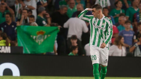 Giovani Lo Celso, jugador del Real Betis.