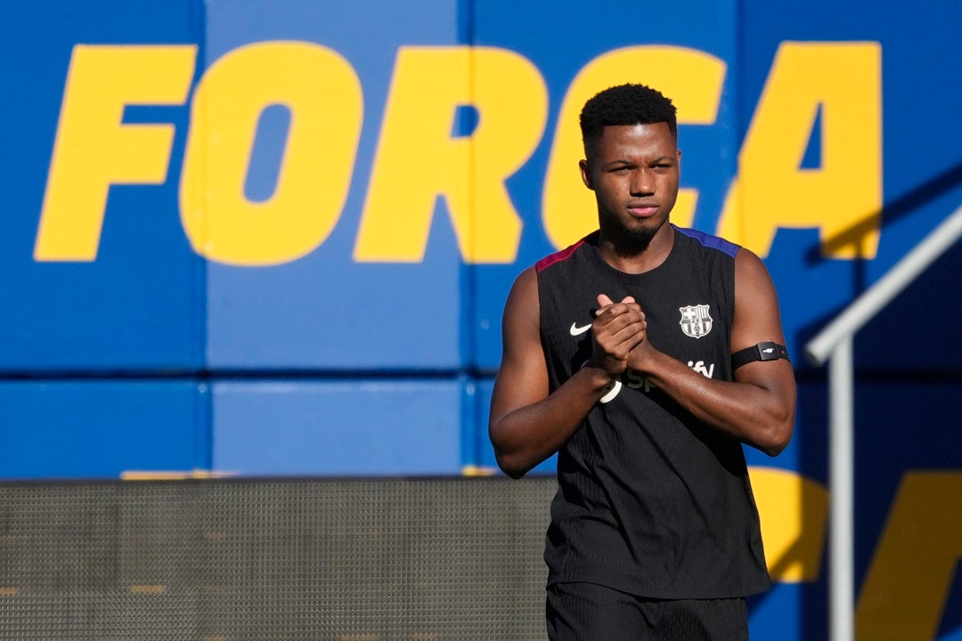 Ansu Fati entra en la lista del Barça para el estreno Champions Ansu Fati entra en la lista del Barça para el estreno Champions
