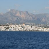 Bahía de Altea. Altea desde el mar