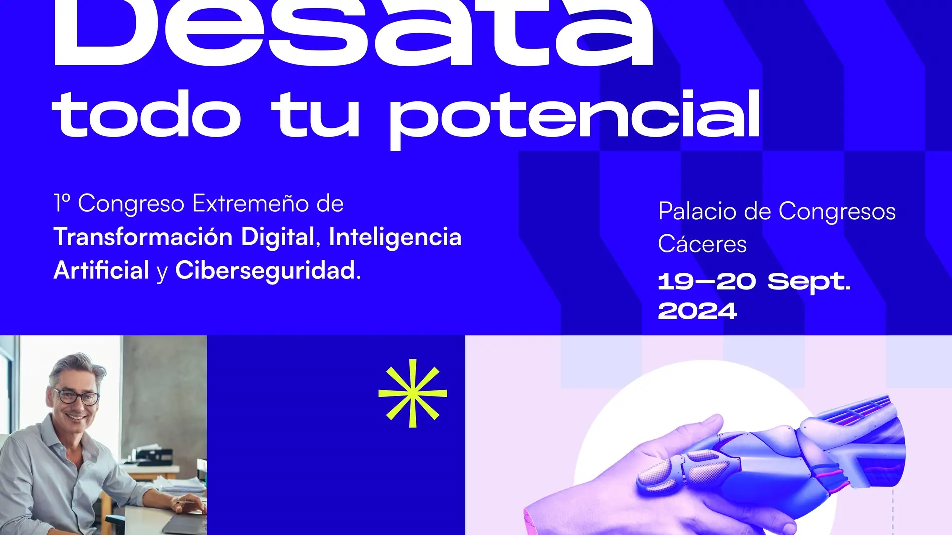 Este jueves Cáceres acogerá el I Congreso Potencial Digital con más de 2.400 empresas y profesionales Este jueves Cáceres acogerá el I Congreso Potencial Digital con más de 2.400 empresas y profesionales