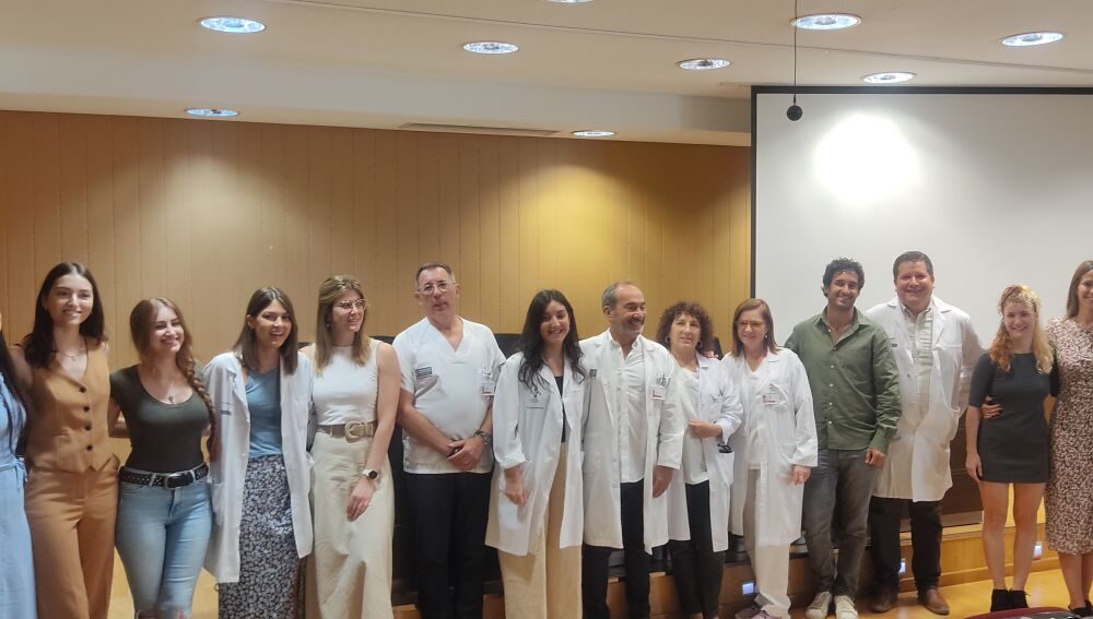 Residentes MIR en el hospital de Villajoyosa (Alicante)