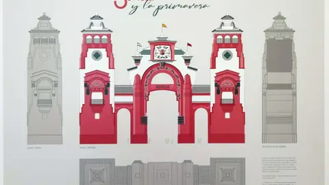 El Pabellón de Chile de la Expo del 29, protagonista de la portada de la Feria El Pabellón de Chile de la Expo del 29, protagonista de la portada de la Feria