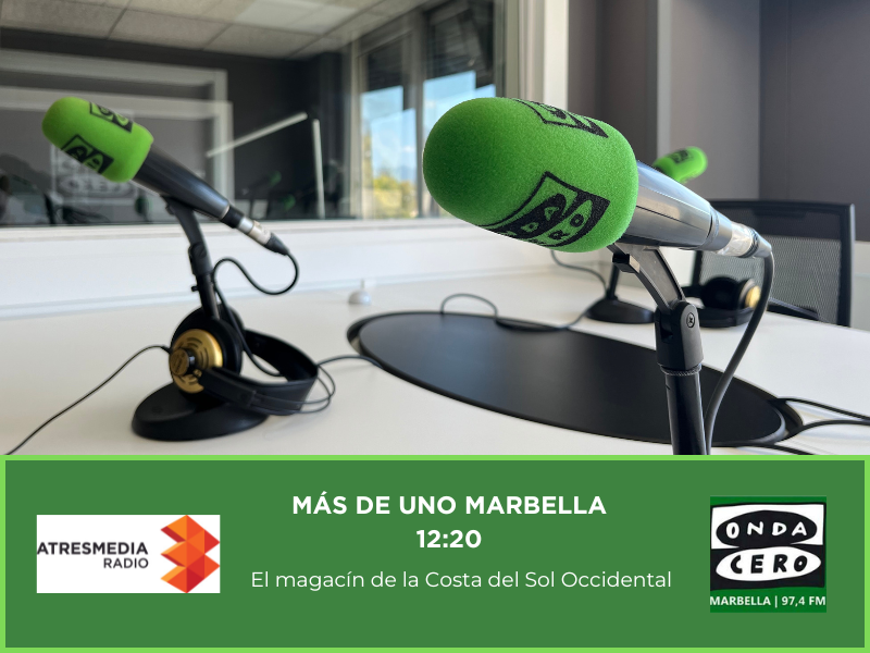 Más de Uno Marbella 12.20. Miércoles 18 de septiembre de 2024 Más de Uno Marbella 12.20. Miércoles 18 de septiembre de 2024