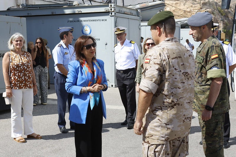 Margarita Robles reitera su preocupación por los retrasos de los submarinos S-80 Margarita Robles reitera su preocupación por los retrasos de los submarinos S-80