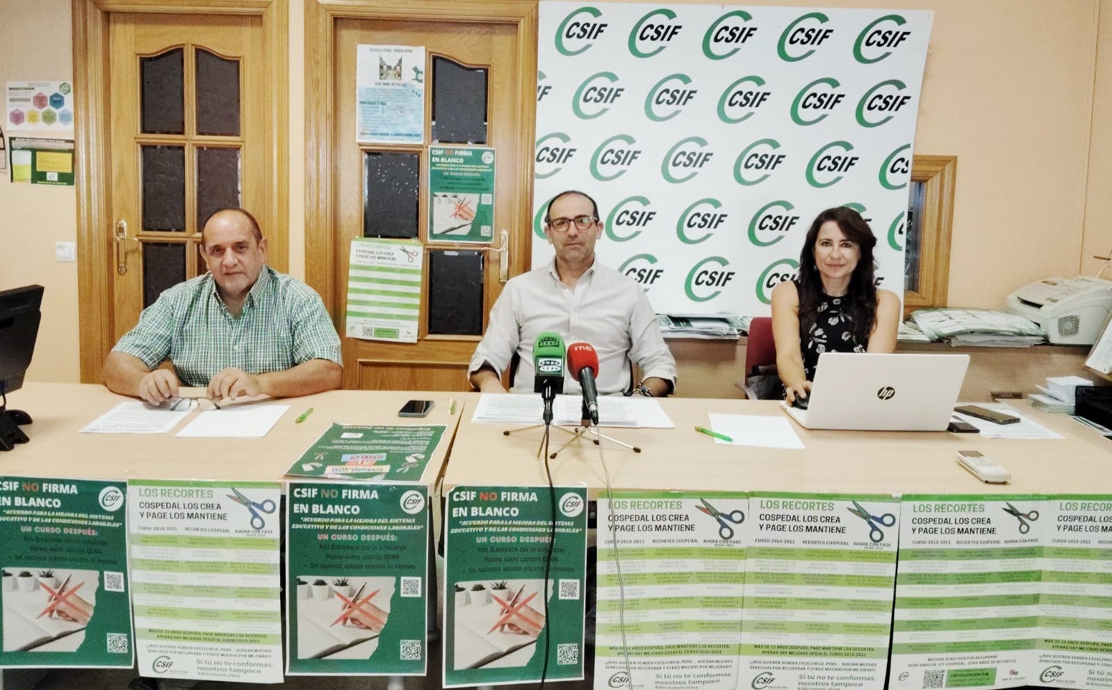 Csif denuncia recortes en educación Csif denuncia recortes en educación