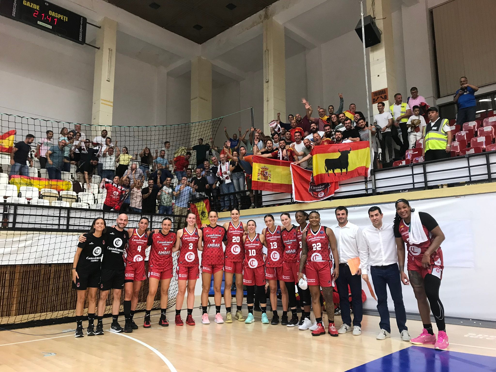 Casademont fulmina a Constanta y pone pie y medio en Euroliga Casademont fulmina a Constanta y pone pie y medio en Euroliga