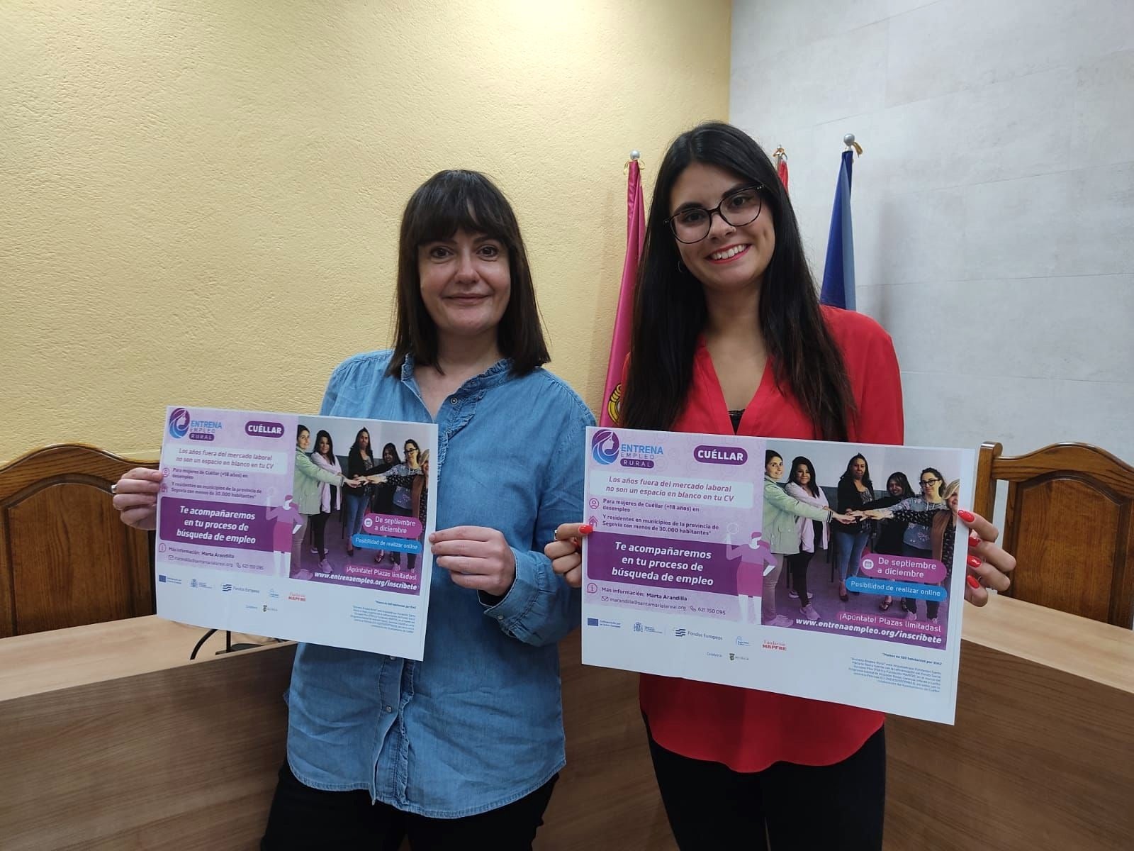 Cuéllar apuesta por la ayuda a mujeres en búsqueda de trabajo con el programa ‘Entrena Empleo Rural’ Cuéllar apuesta por la ayuda a mujeres en búsqueda de trabajo con el programa ‘Entrena Empleo Rural’