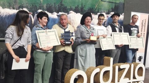 Pastores en la cita de Ordizia