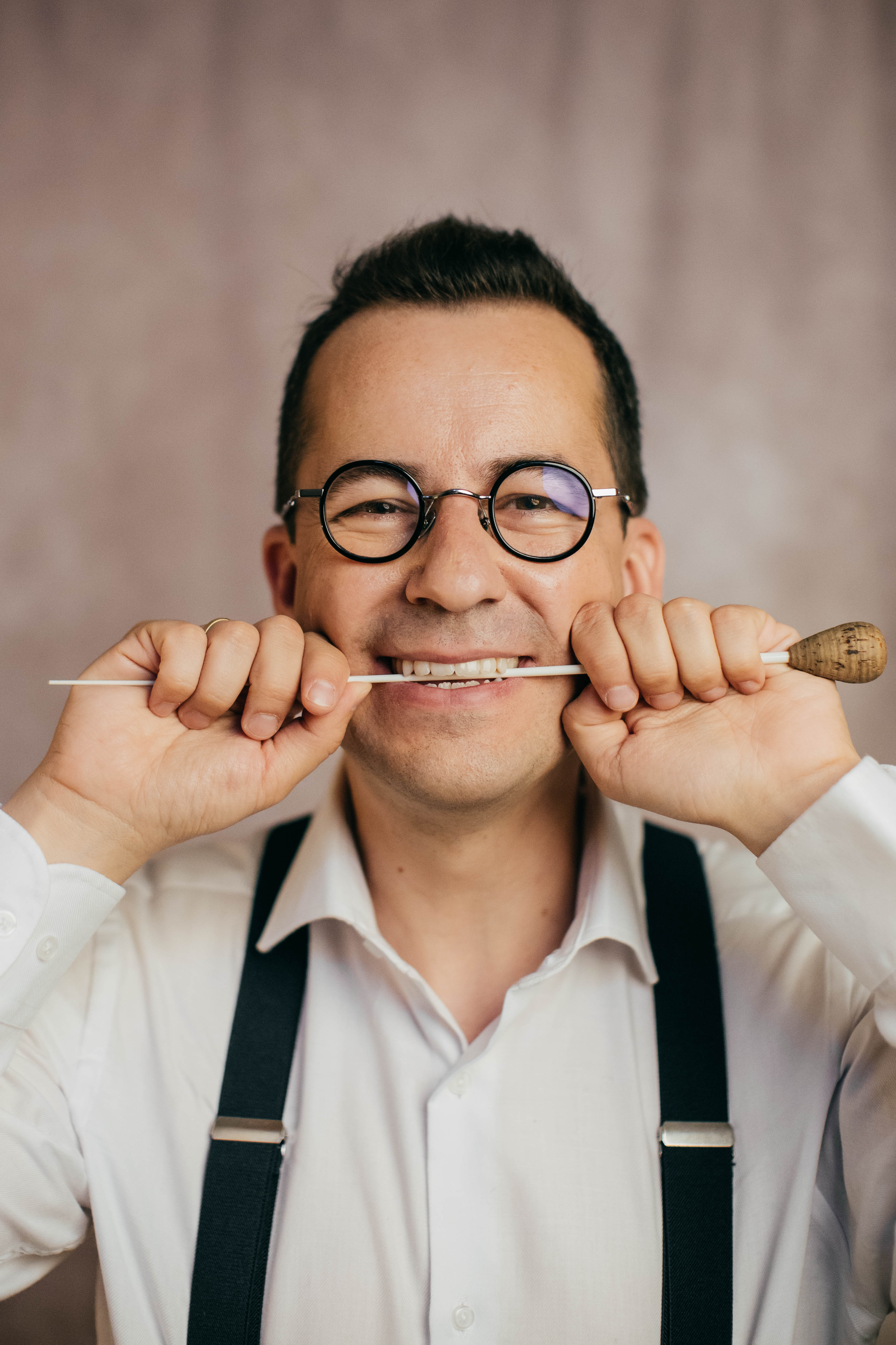 Los "nervios" del estreno de Salvador Vázquez Los "nervios" del estreno de Salvador Vázquez