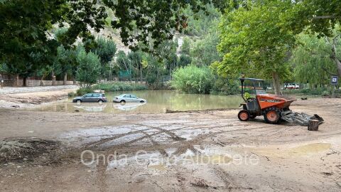 'La Playeta' de Alcal&aacute; del J&uacute;car tras la riada