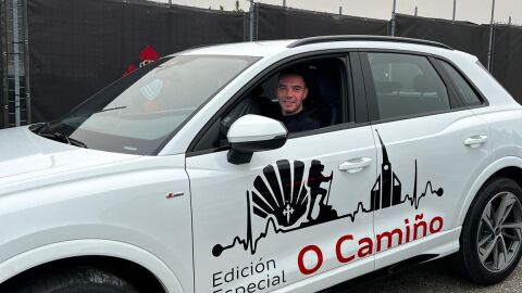 Iago Aspas,Audi Q3, edici&oacute;n especial O Cami&ntilde;o