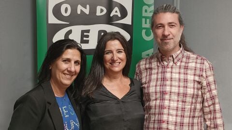Mar&iacute;a Sanz, Julia Gabarre y Antonio "El Carbonilla" en Onda Cero Alcal&aacute; de Henares