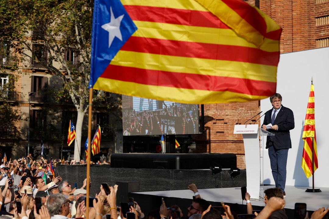 Puigdemont advierte al Gobierno de que Junts volverá a votar en contra de la senda de estabilidad Puigdemont advierte al Gobierno de que Junts volverá a votar en contra de la senda de estabilidad