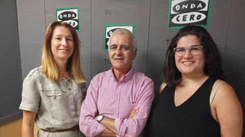Gema Fructuoso, Javier Puebla y Mar&iacute;a Cancillo
