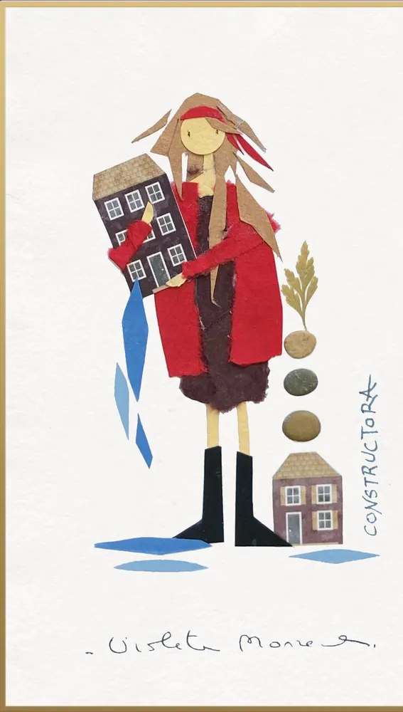 Una de las ilustraciones de Violeta Monreal Díaz Una de las ilustraciones de Violeta Monreal Díaz