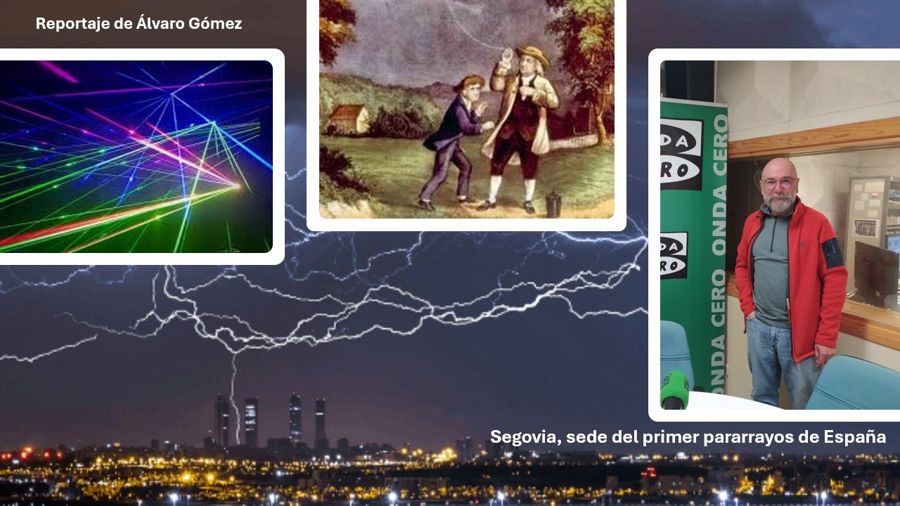 Segovia, sede del primer pararrayos de España Segovia, sede del primer pararrayos de España