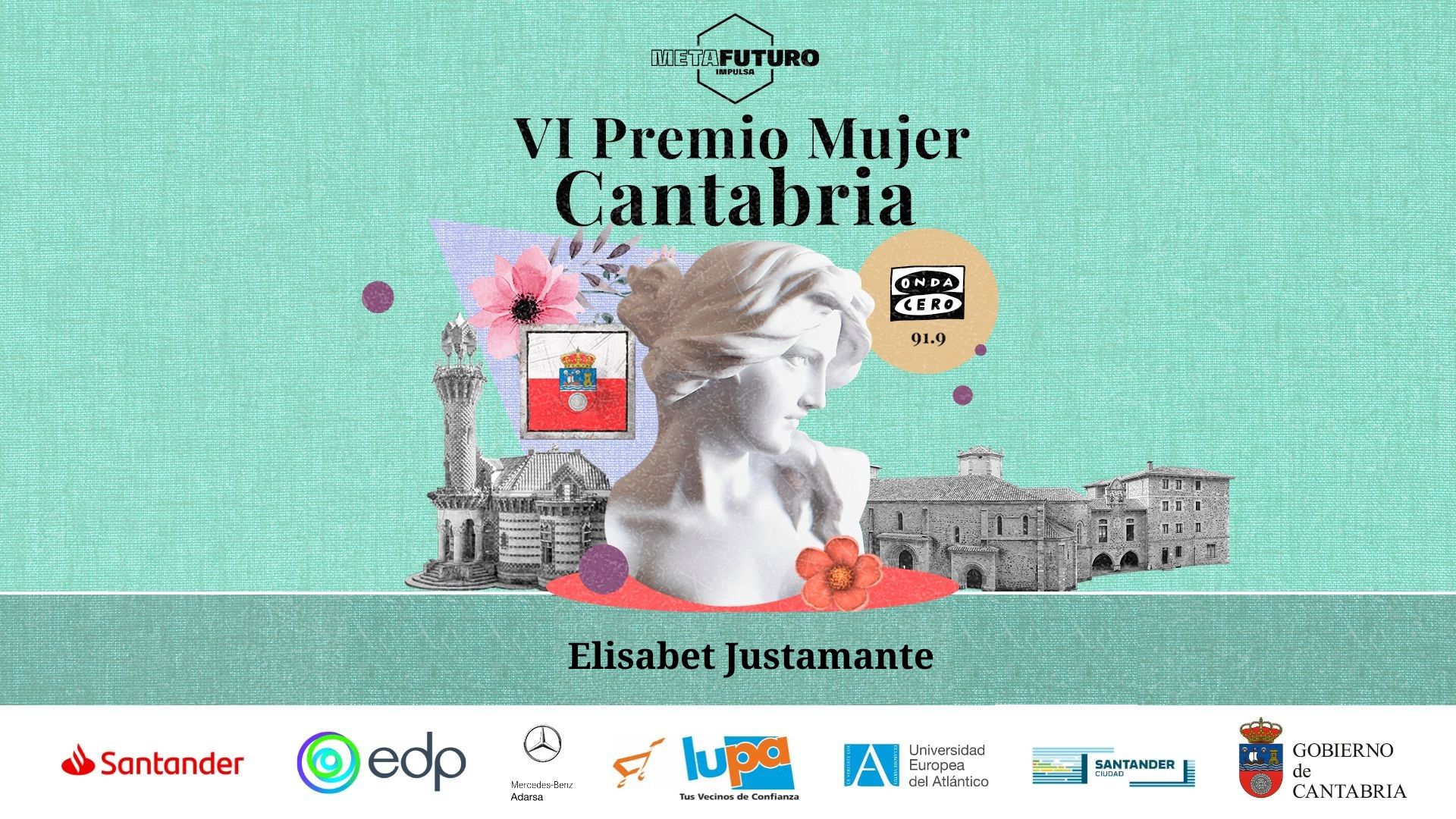 Elisabet Justamante, candidata al VI Premio Mujer Cantabria Elisabet Justamante, candidata al VI Premio Mujer Cantabria
