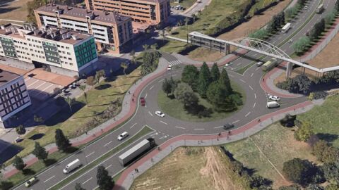 Ministerio de Transportes propone un vial de jove en superficie