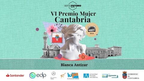 Blanca Antizar, candidata al VI Premio Mujer Cantabria