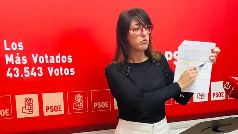 Imagen de archivo de Patricia Maciá, concejala del PSOE en el Ayuntamiento de Elche. Imagen de archivo de Patricia Maciá, concejala del PSOE en el Ayuntamiento de Elche.