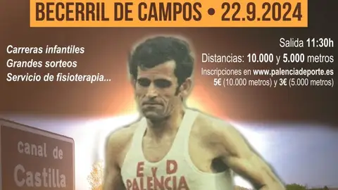 La Diputación rendirá homenaje al ‘León de Becerril’ el domingo durante VIII edición de la carrera “Los 10.000 de Mariano Haro" .